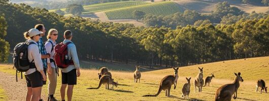 Melbourne wildlife nature hike with Kangaroos and sunset picnic!