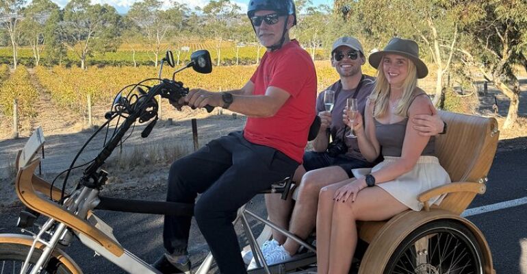 McLaren Vale eTukTuk Shiraz Trail Adventure