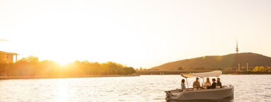 Self Drive Electric Boat Hire in Canberra