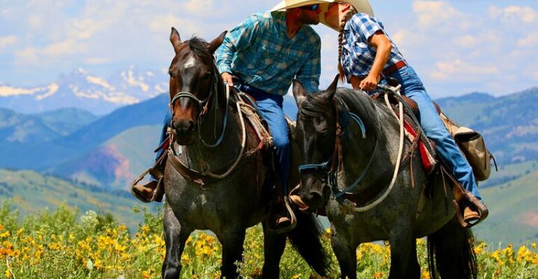 Jackson Wyoming Half-Day Lunch Horseback Ride