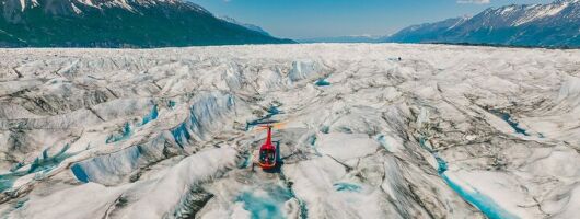 Knik Glacier Helicopter Flight-90 Mins-1 Landing-Anchorage Area