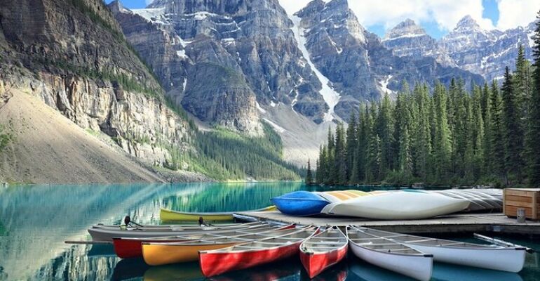 Banff National Park Moraine Lake Exploration