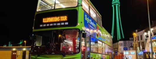 Blackpool Illuminations Open Top Bus Tour