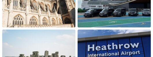 Southampton Cruise Transfer via Stonehenge & Bath Tour to London