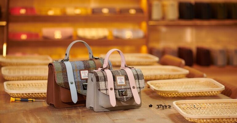 Edinburgh Custom Harris Tweed® Handbag Workshop
