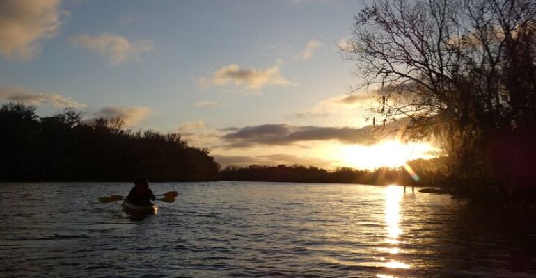 Orange City Sunset Wildlife Kayaking Adventure