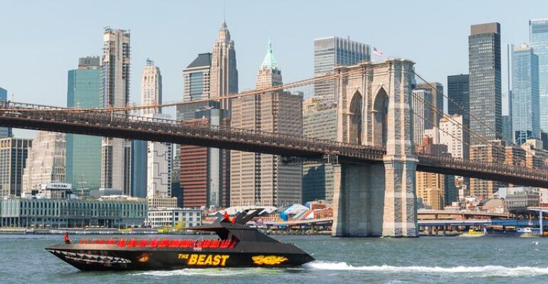 New York Downtown Jet-Powered Thrill Ride