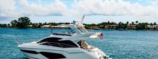 West Palm Beach Private Yacht Cruise on 52’ Sunseeker Manhattan