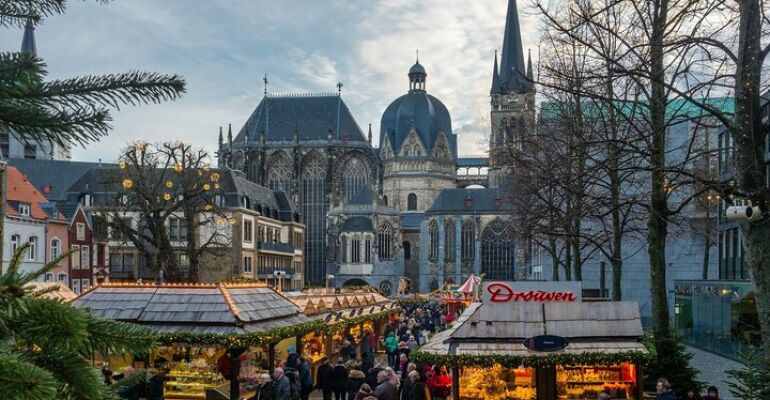 Aachen Private Historic Walking Tour Experience