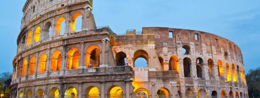 Colosseum by Evening Guided Tour with Arena Floor Access