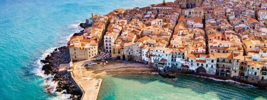  Private Half Day Trip to Monreale and Cefalu Coast from Palermo