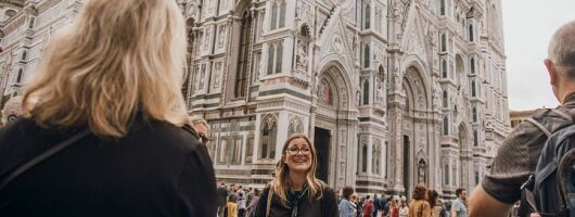 Florence in a Day: Michelangelo's David, Uffizi and Guided City Walking Tour