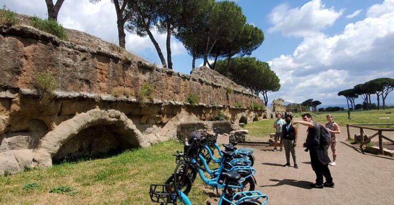 Rome E-Bike Tour Along Ancient Appian Way