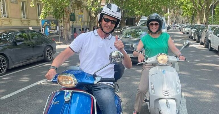 Rome Vespa Rental Experience for Exploration