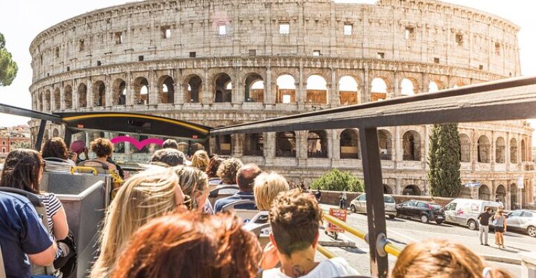 Rome Hop-On Hop-Off Bus Tour