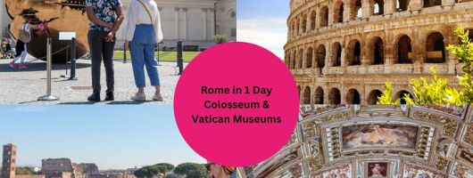 1-Day Rome: Vatican & Colosseum Tour 