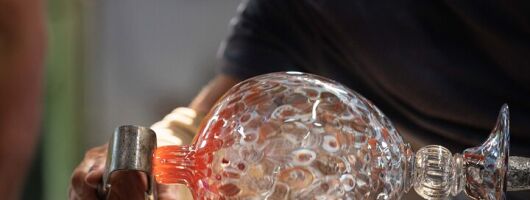 Murano by Private Watertaxi Including Glass Blowing Demo with Hotel Pickup