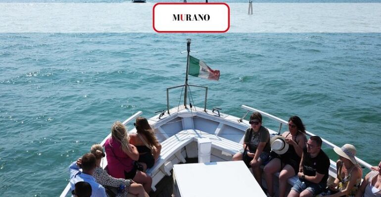 Venice Lagoon Glassblowing and Island Tour