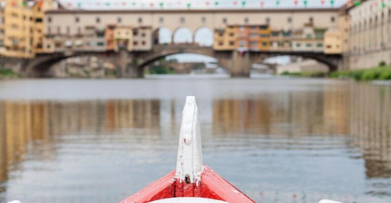 Florence Arno River Gondola Wine Cruise