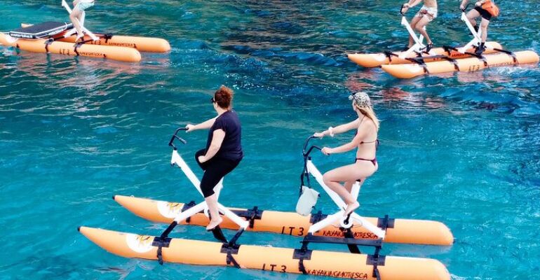 Golfo Aranci Hydrobike Dolphin and Aperitif Tour