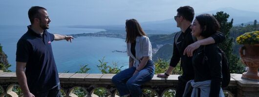 Mt. Etna and Taormina village full day tour from Catania