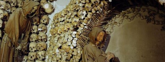 Rome’s Bone Chapel with Panoramic Transfer