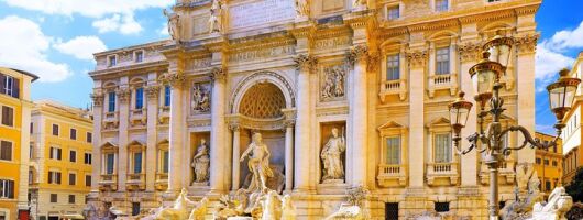 Rome: Trevi Fountain District and Underground Domus Guided Tour