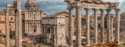 Roman Forum and Palatine Hill with Multimedia Video