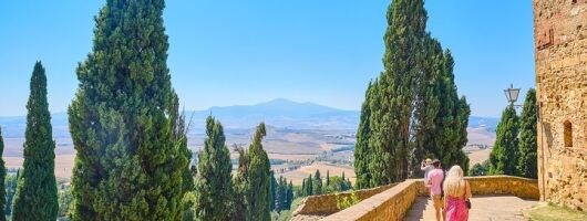 Full Day Tour to Val d'Orcia and Gladiator's Fields with Wines