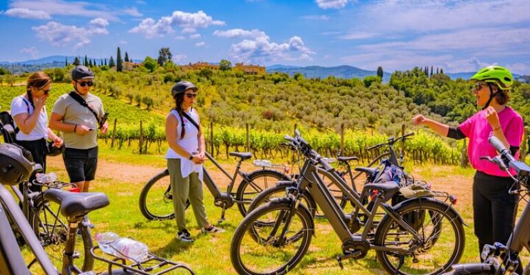 Florence Chianti E-Bike Wine Tour Adventure