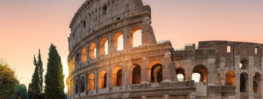 Rome at Sunset: Colosseum with Arena & Trevi Fountain Group Tour