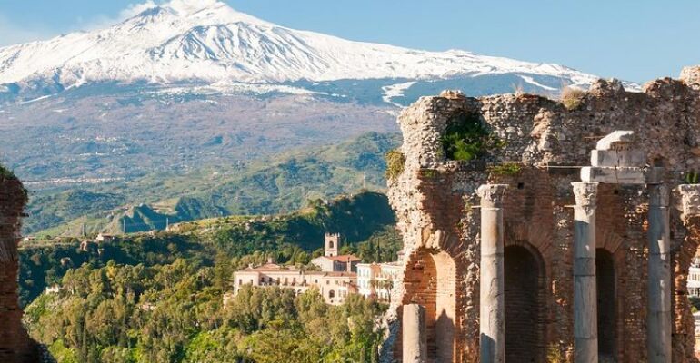 Messina Mount Etna and Taormina Adventure