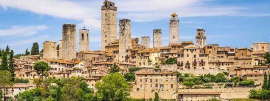 San Gimignano & Monteriggioni from Rome - full day private tour