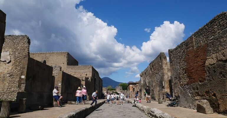 Naples Pompeii and Vesuvius Wine Tour