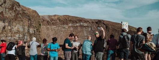 Pompeii and Mount Vesuvius Small Group Tour from Naples < 16 ppl