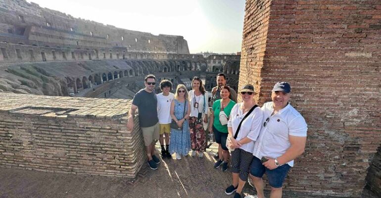 Rome Exclusive Colosseum Top Floor Tour