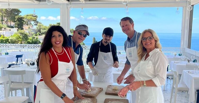 Capri Pasta-Making Class with Scenic Views