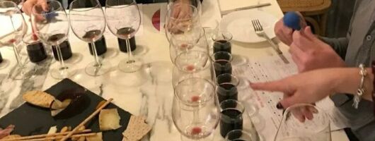 Make your bland bottle and cork Your wine in center of Florence