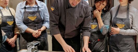 MaMa Florence Guided Market Tour and 4 Course-Pasta Cooking Class