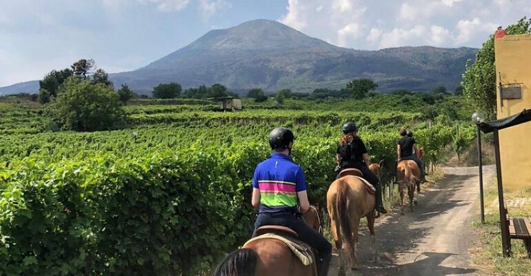 Pompei Vesuvius Horseback Wine Tasting Adventure