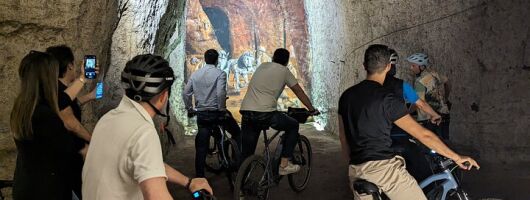 Rome: Appia Antica E-Bike tour with Rome's Underground Labyrinth 