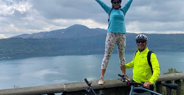 Rome Electric Bike Adventure to Castel Gandolfo