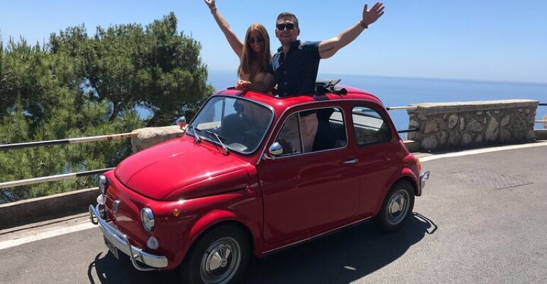 Amalfi Vintage Fiat 500 Photo Tour