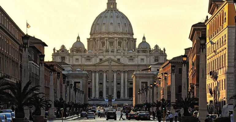 Rome Papal Blessing and Church Tour