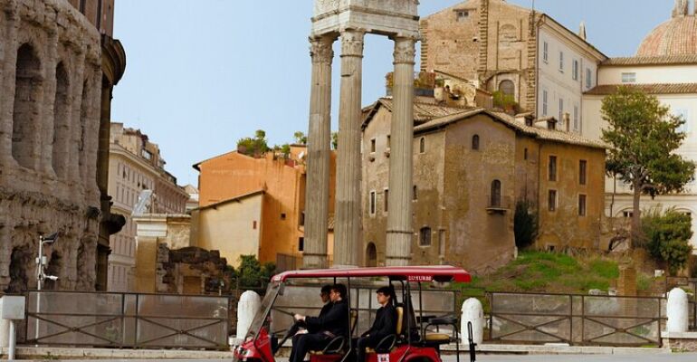 Rome Electric Golf Cart Tour Adventure