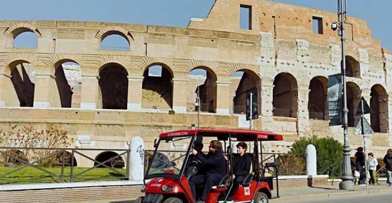 Rome Historic Sites Golf Cart Tour