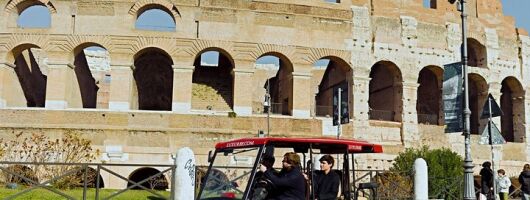 Ancient Rome Tour in a Golf Cart 