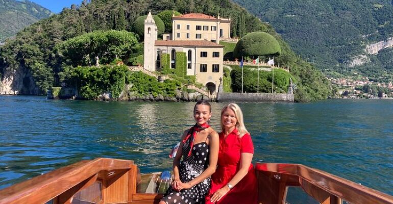 Lecco Luxury Boat Cruise to Villa Balbianello
