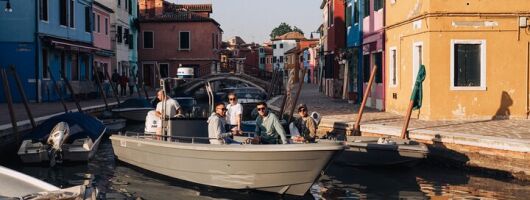 2 Hours Private Boat Tour in the Lagoon at Sunset with Aperitif