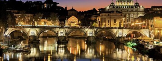 Rome By Night Private Tour with Pick Up